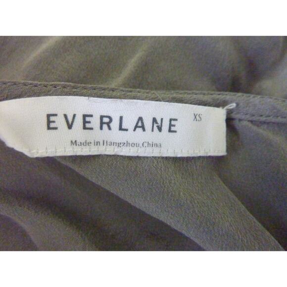 Everlane 100% silk grey scoop neck tank top Size xs - Picture 5 of 6